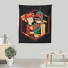A Futuristic Couple - Wall Tapestry
