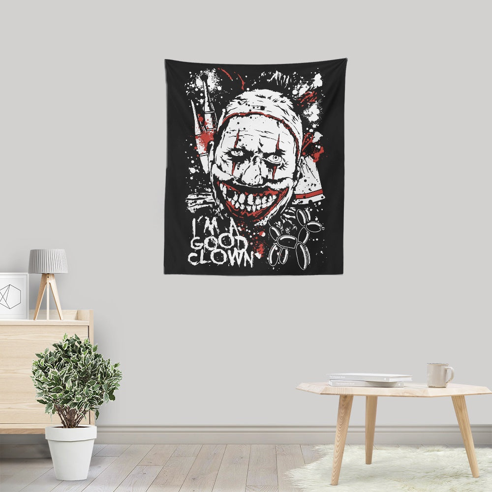A Good Clown - Wall Tapestry