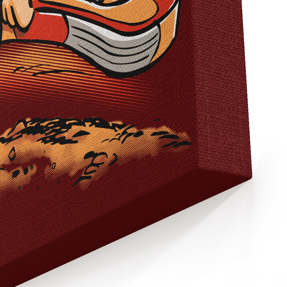 A Less Civilized Age - Canvas Print