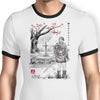 A Link to the Sumi-e - Ringer T-Shirt