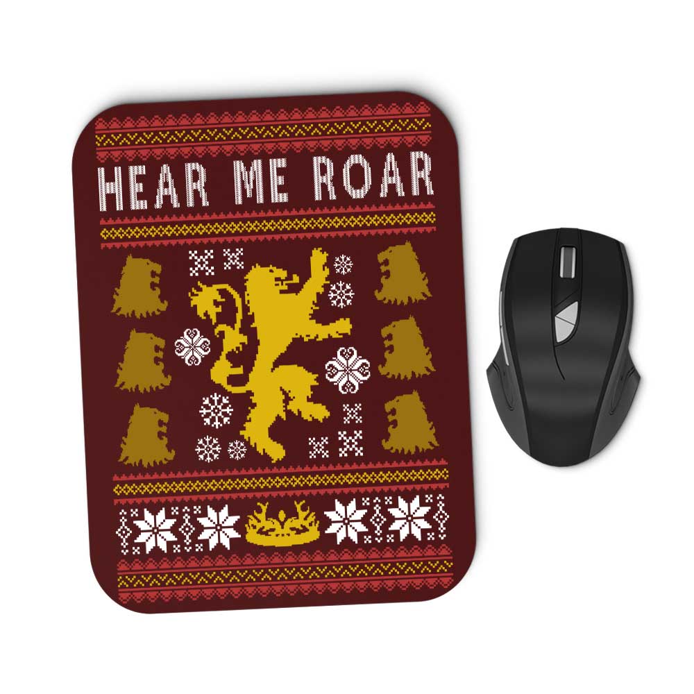 A Lion Always Wraps Their Gifts - Mousepad