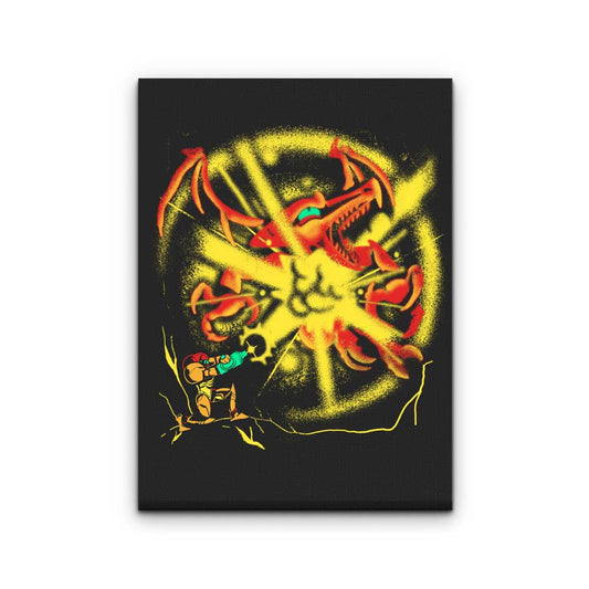 A Shot in the Dark - Canvas Print