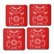 A Very SPN Sweater - Coasters