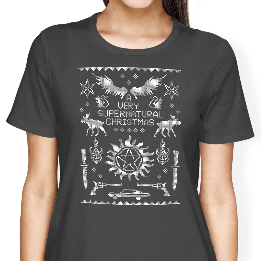 A Very SPN Sweater - Women's Apparel