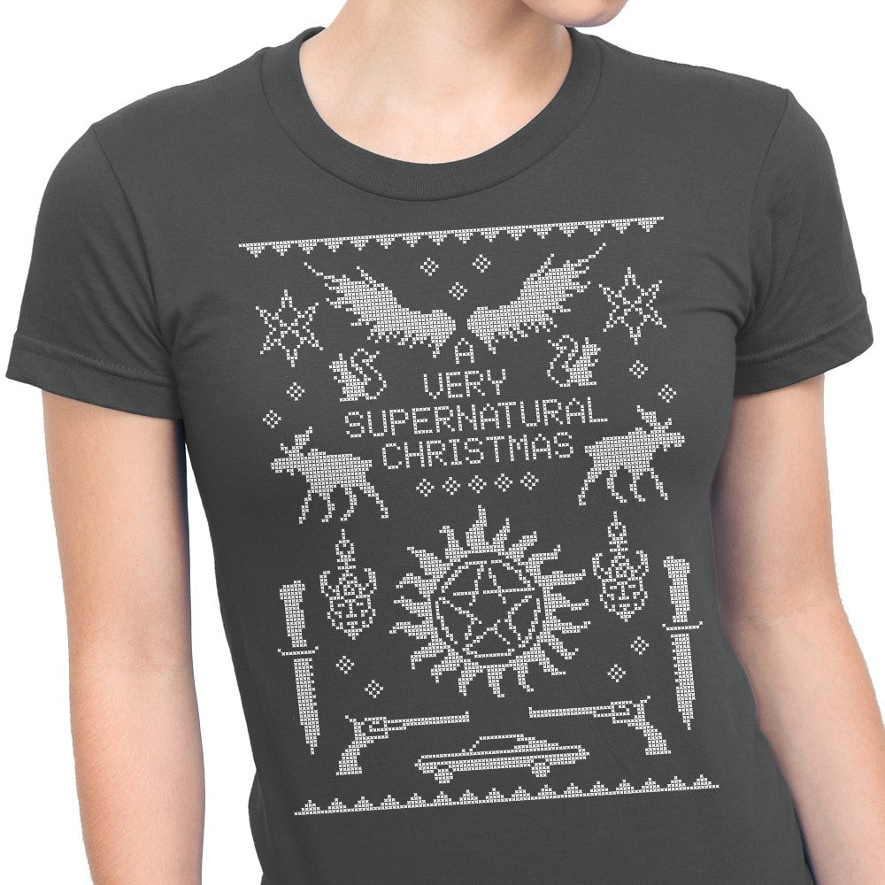 A Very SPN Sweater - Women's Apparel