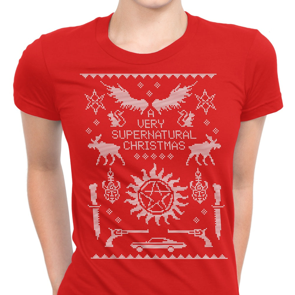 A Very SPN Sweater - Women's Apparel