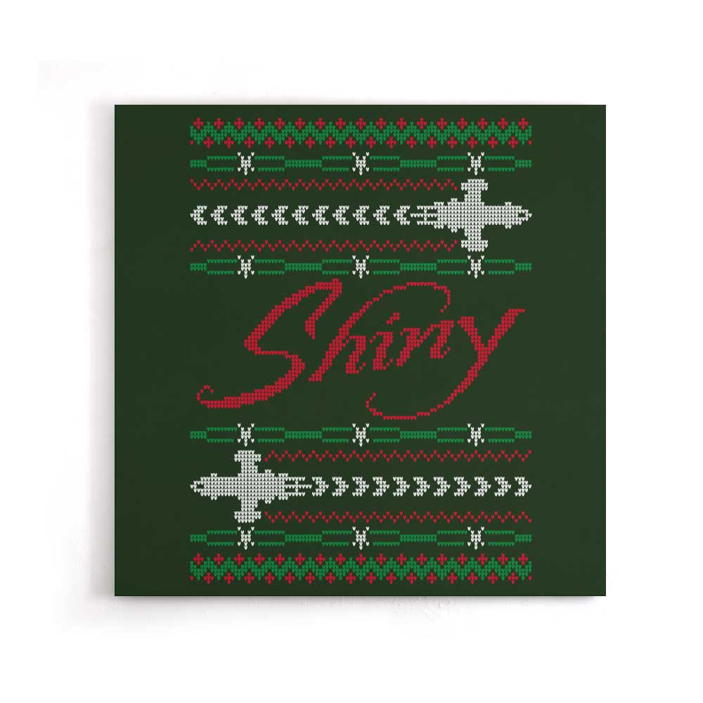 A Very Shiny Christmas - Canvas Print