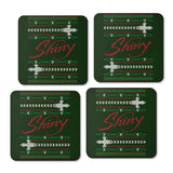 A Very Shiny Christmas - Coasters