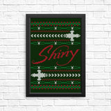 A Very Shiny Christmas - Posters & Prints