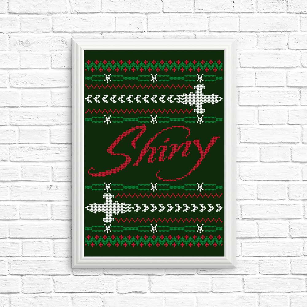 A Very Shiny Christmas - Posters & Prints