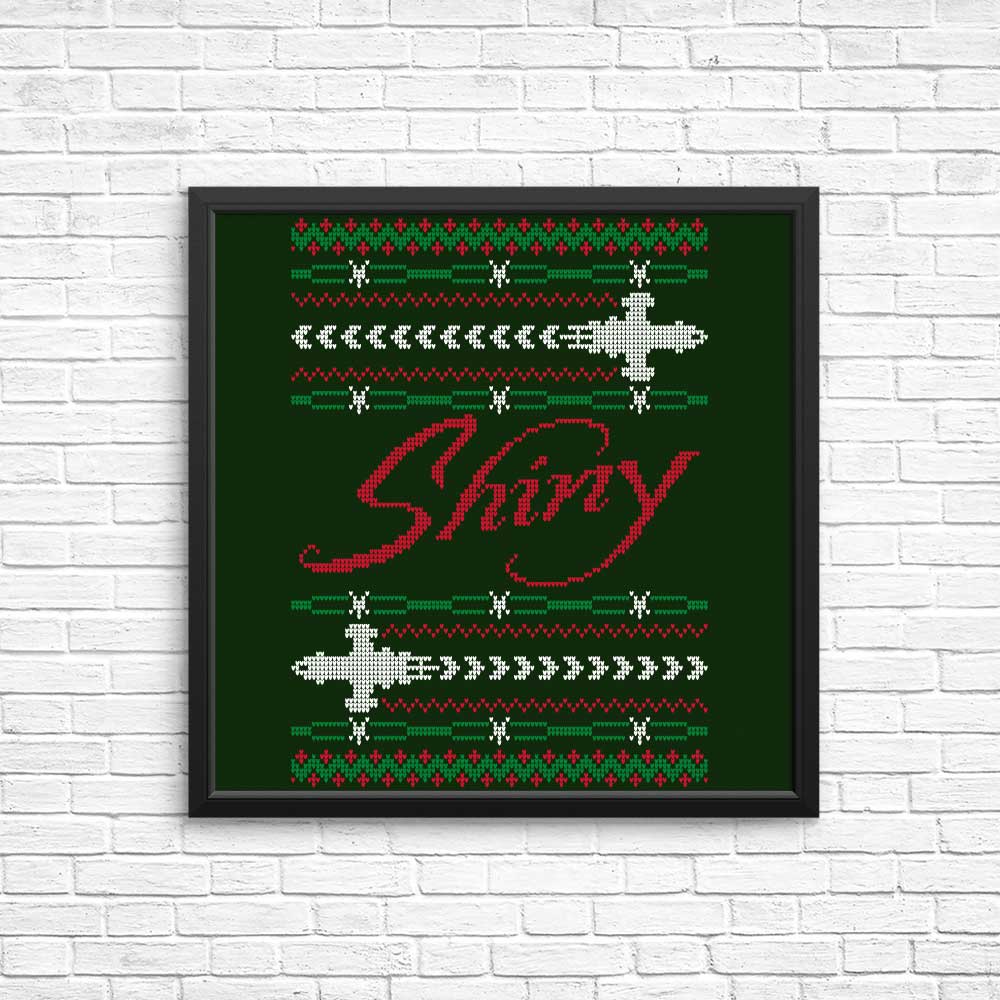 A Very Shiny Christmas - Posters & Prints