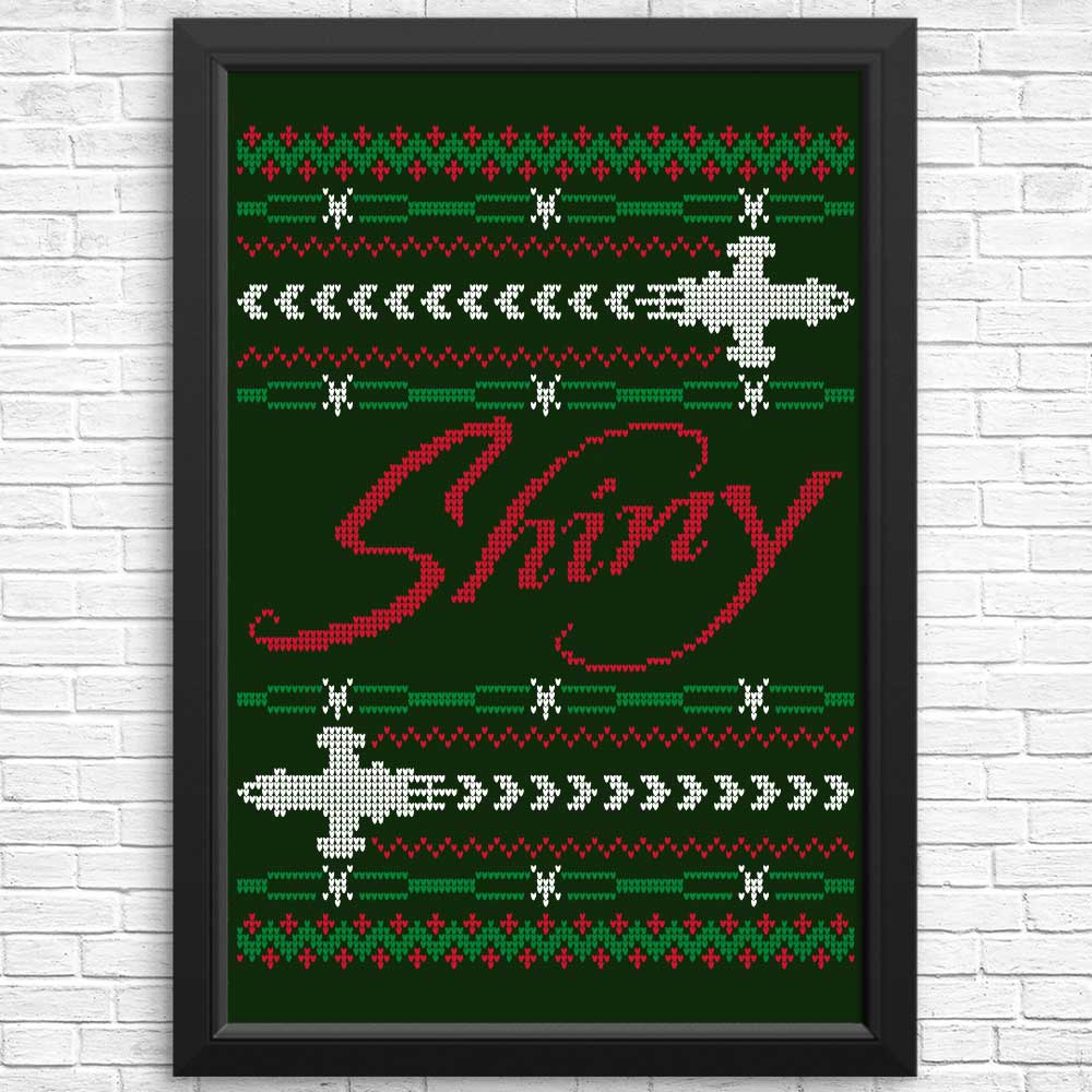 A Very Shiny Christmas - Posters & Prints