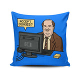 Accept Cookies - Throw Pillow