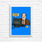 Accept Cookies - Posters & Prints