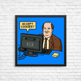 Accept Cookies - Posters & Prints
