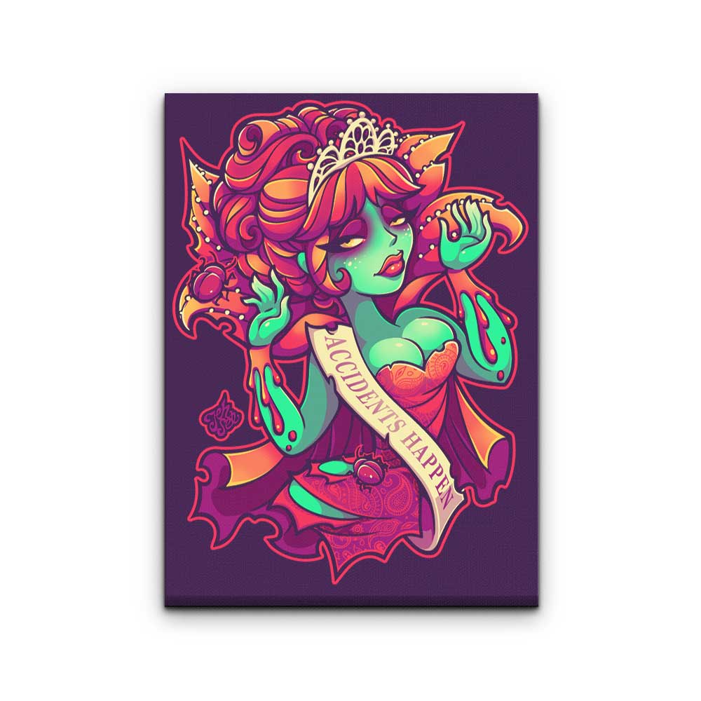 Accidents Happen - Canvas Print