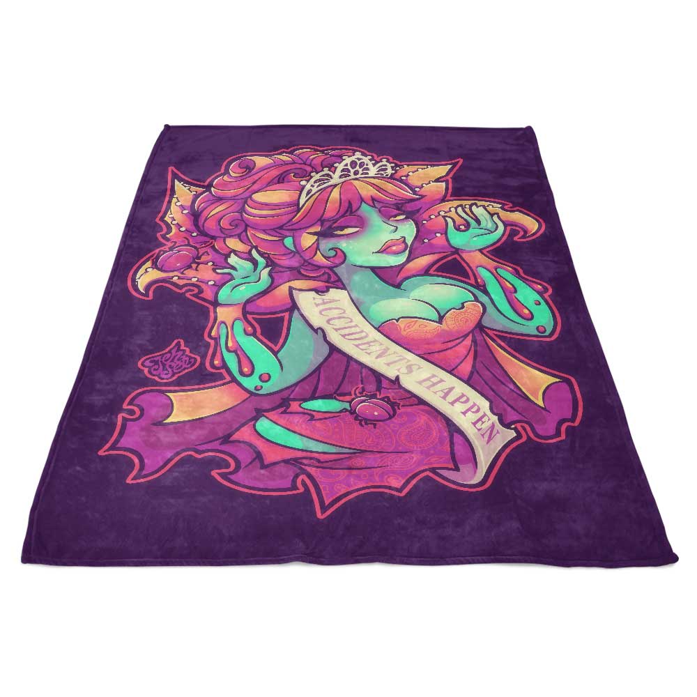Accidents Happen - Fleece Blanket
