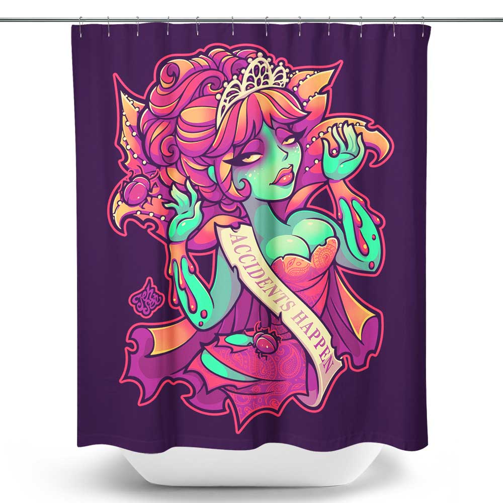 Accidents Happen - Shower Curtain