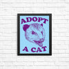 Adopt a Cat - Posters & Prints