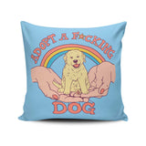 Adopt a Dog - Throw Pillow