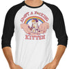 Adopt a Kitten - 3/4 Sleeve Raglan T-Shirt
