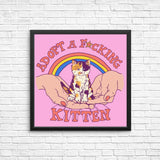 Adopt a Kitten - Posters & Prints