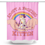 Adopt a Kitten - Shower Curtain