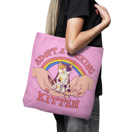 Adopt a Kitten - Tote Bag