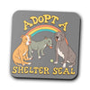 Adopt a Shelter Seal - Coasters