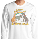 Adopt a Shelter Seal - Long Sleeve T-Shirt