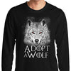 Adopt a Wolf - Long Sleeve T-Shirt
