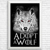 Adopt a Wolf - Posters & Prints