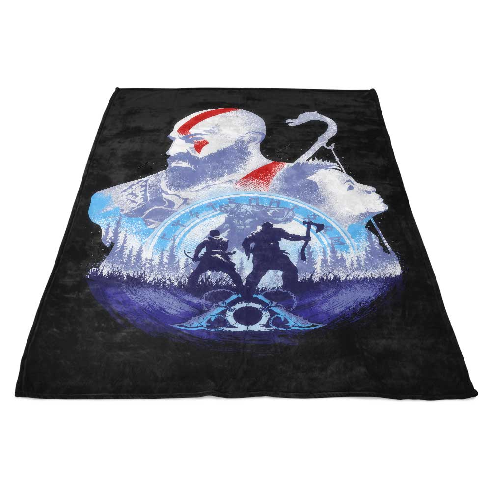 Adventures with My Father - Fleece Blanket