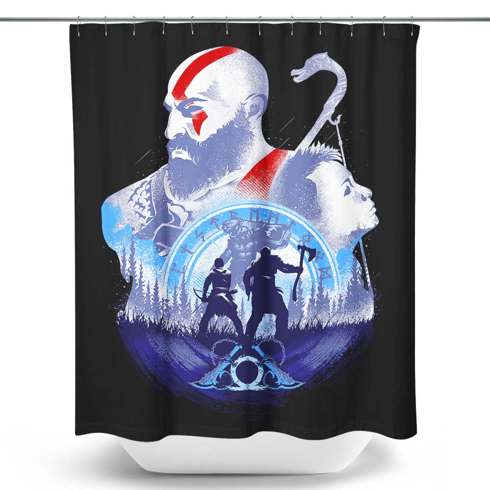 Adventures with My Father - Shower Curtain