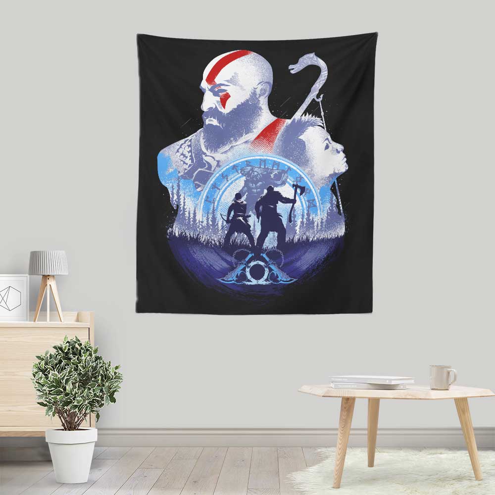 Adventures with My Father - Wall Tapestry