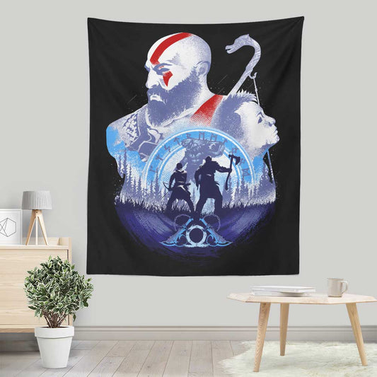 Adventures with My Father - Wall Tapestry