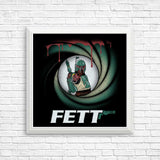 Agent Fett - Posters & Prints