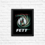 Agent Fett - Posters & Prints
