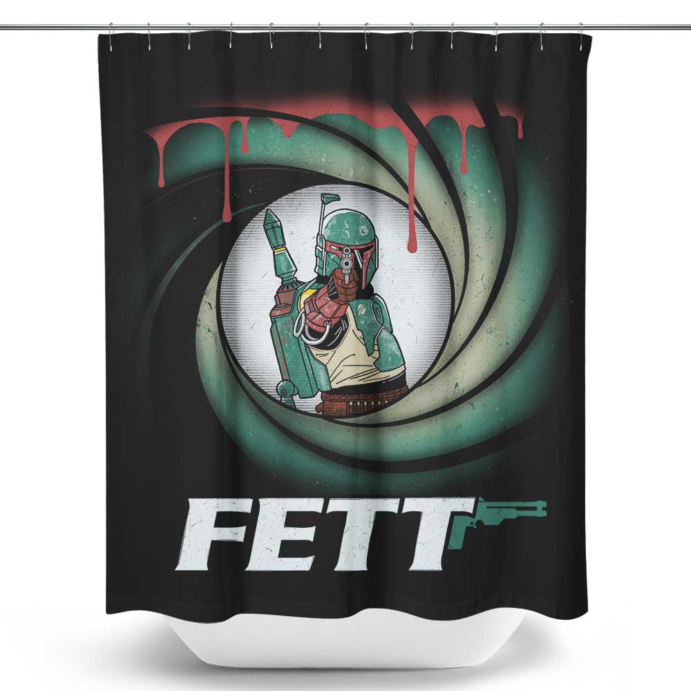 Agent Fett - Shower Curtain
