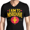 Aim to Misbehave - Men's V-Neck