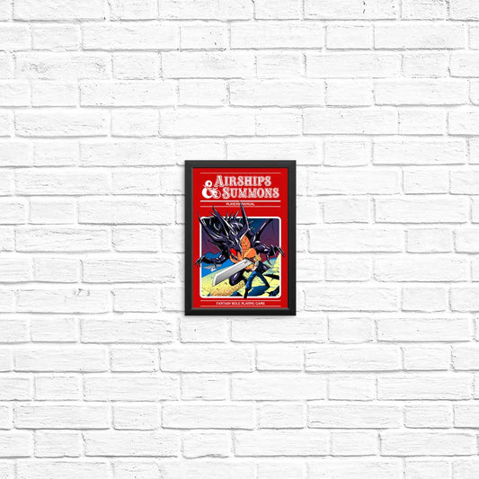 Airship and Summons - Posters & Prints