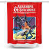 Airship and Summons - Shower Curtain