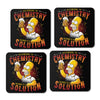 Alcohol is a Solution - Coasters