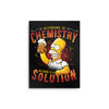 Alcohol is a Solution - Metal Print