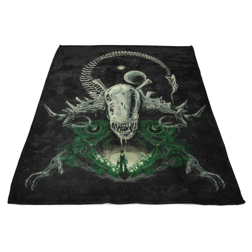 Alien Nightmare - Fleece Blanket