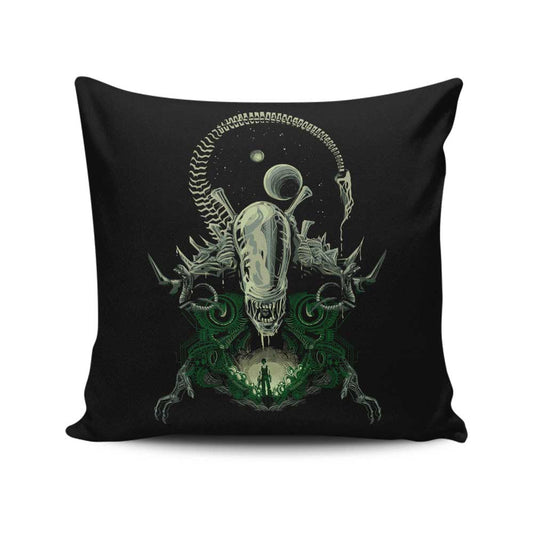 Alien Nightmare - Throw Pillow