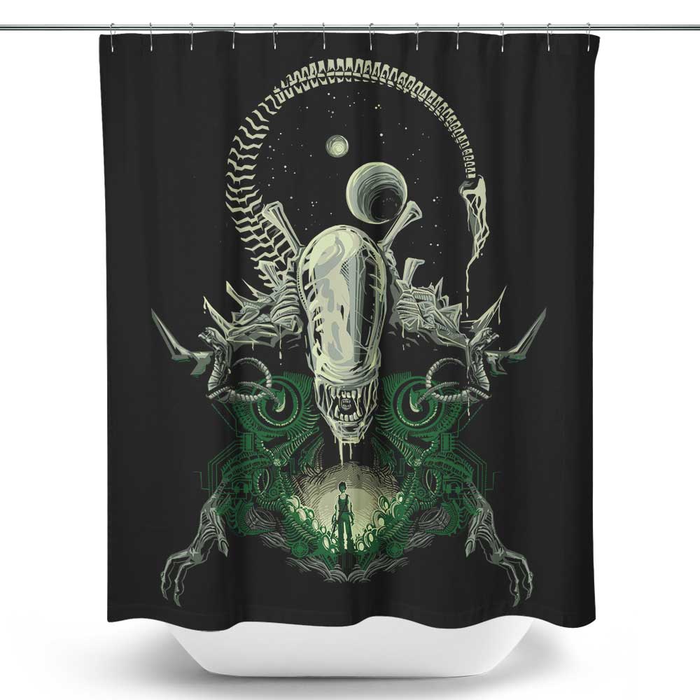 Alien Nightmare - Shower Curtain