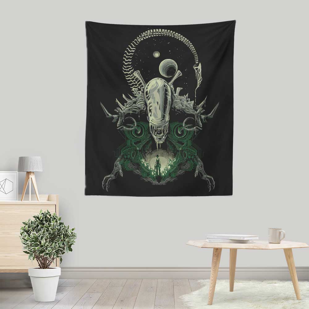 Alien Nightmare - Wall Tapestry