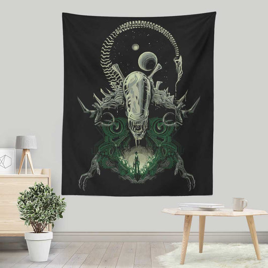 Alien Nightmare - Wall Tapestry