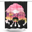Alien Warlord - Shower Curtain